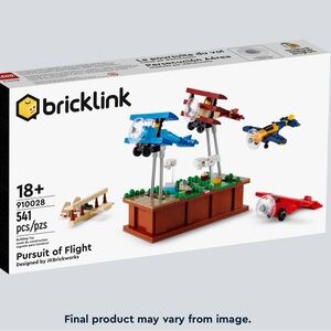 NEW Pursuit of Flight Building Set